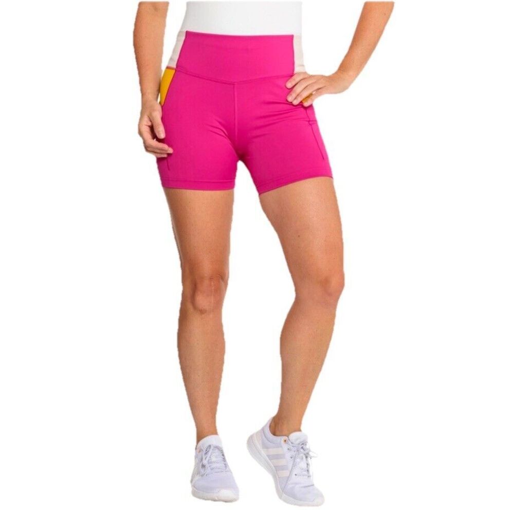 Women's Brooks Method 5" Short Tight Shorts Mauve/sand/sundial Size XL New